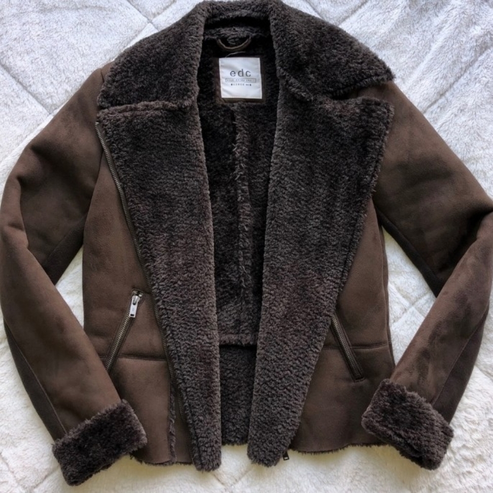 Esprit faux peacoat